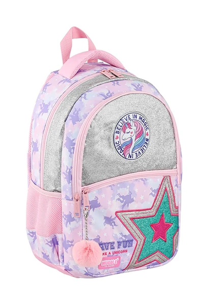 MUGGLE Stars Okul Çantası Pembe - Resim 3