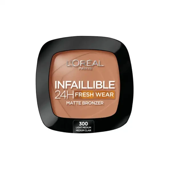 Loreal Paris Infaillible 24H Fresh Wear Bronzlaştırıcı Pudra - 300 Light Medium ürün görseli 1