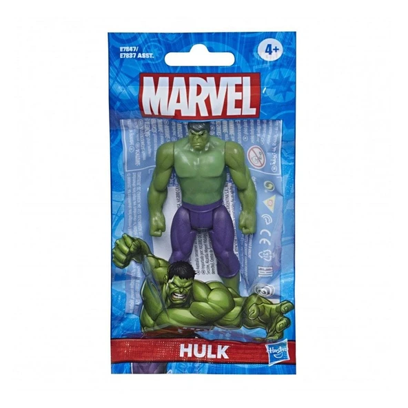 Marvel Avengers Aksiyon Figürleri 9,5 cm E7837 E7847 Hulk ürün görseli 1