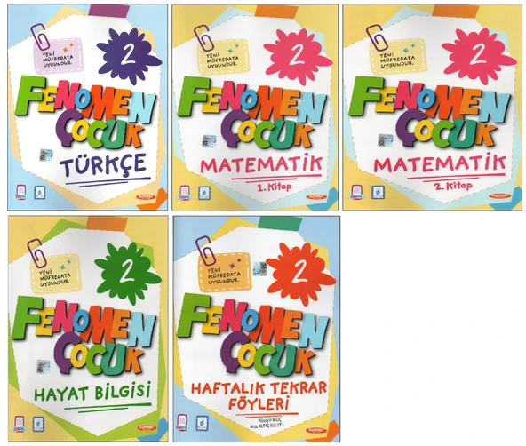 Fenomen Çocuk 2. Sınıf  Set (5 Kitap) ürün görseli 1