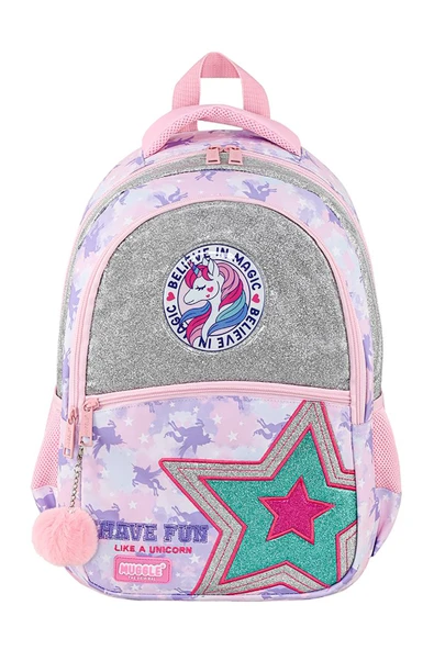 MUGGLE Stars Okul Çantası Pembe - Resim 4