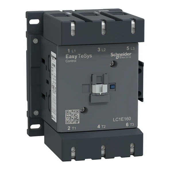 Schneider Electric LC1E160M5 3X160A 90kW 220AC 1NA+1NK Kontaktör ürün görseli 1