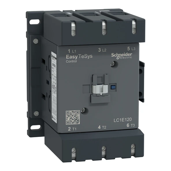 Schneider Electric LC1E120M5 3X120A 55kW 220AC 1NA+1NK Kontaktör ürün görseli 1