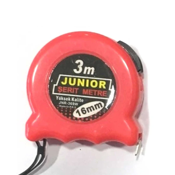 Junior Şerit Metre 3m 16mm ürün görseli 1