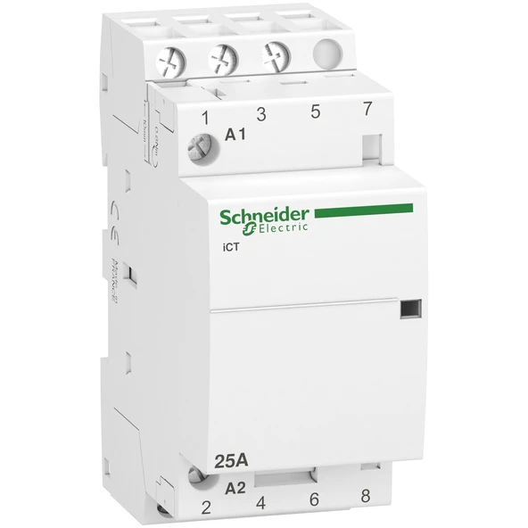 Schneider Electric A9C20833 3x25A 3NA Sessiz Kontaktör ürün görseli 1