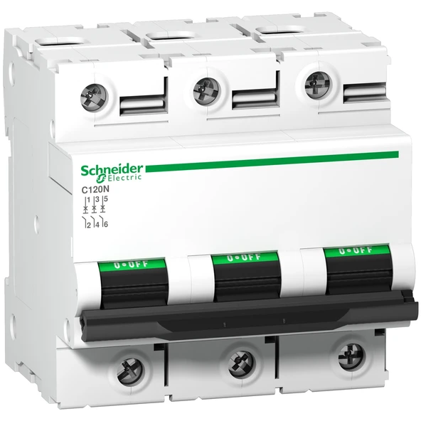 Schneider Electric A9N18367 3X100 C 10kA Otomatik Sigorta ürün görseli 1