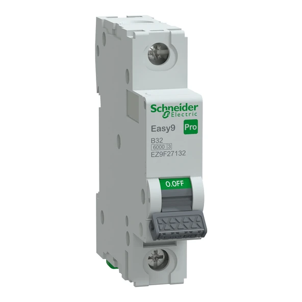 Schneider Electric EZ9F27132 1X32A B 6kA Otomatik Sigorta Easy9 Pro ürün görseli 1
