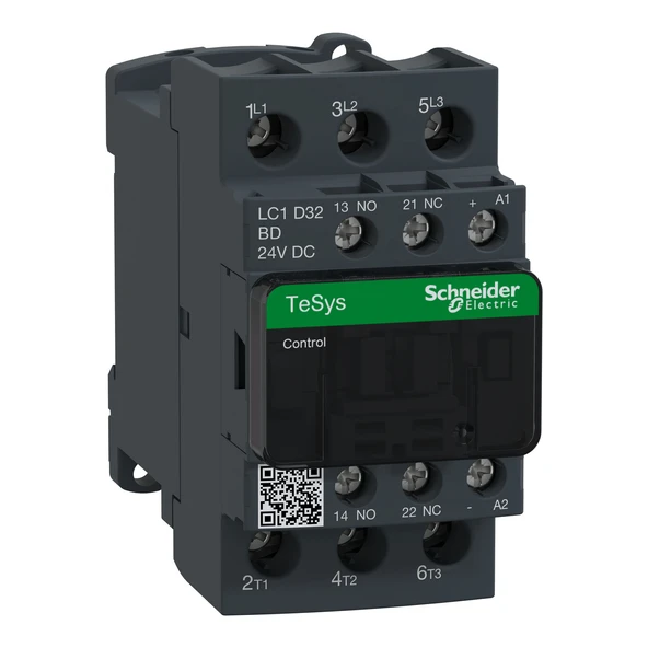 Schneider Electric LC1D32BD 32A 24VDC Kontaktör ürün görseli 1