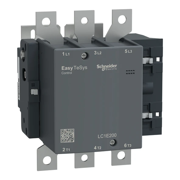 Schneider Electric LC1E200M5 3X200A 90kW 220AC Kontaktör ürün görseli 1