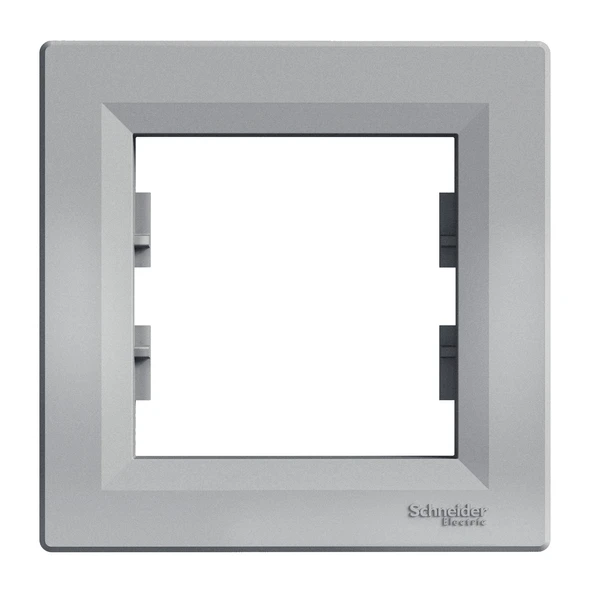 Schneider Electric EPH5800161 Asfora Alüminyum Tekli Çerçeve ürün görseli 1