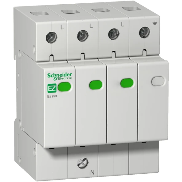 Schneider Electric EZ9L33720 3P+N 20kA Tip2 C Sınıfı Parafudr ürün görseli 1
