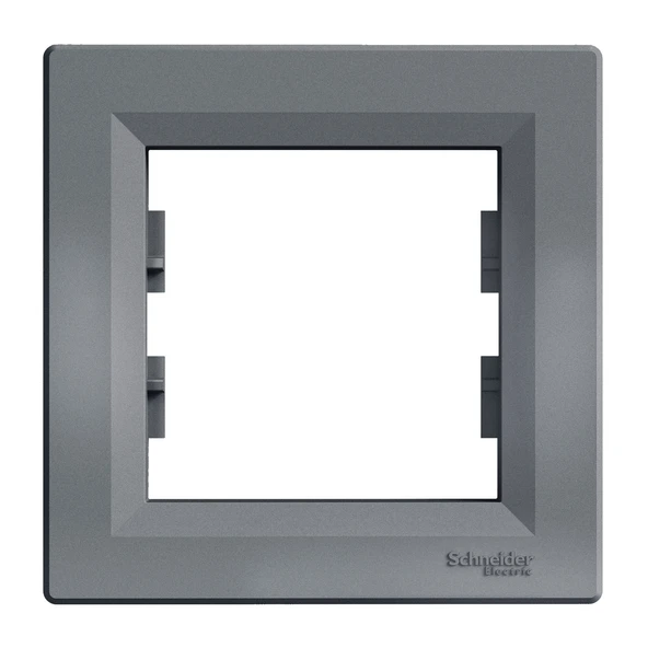 Schneider Electric EPH5800162 Asfora Çelik Tekli Çerçeve ürün görseli 1