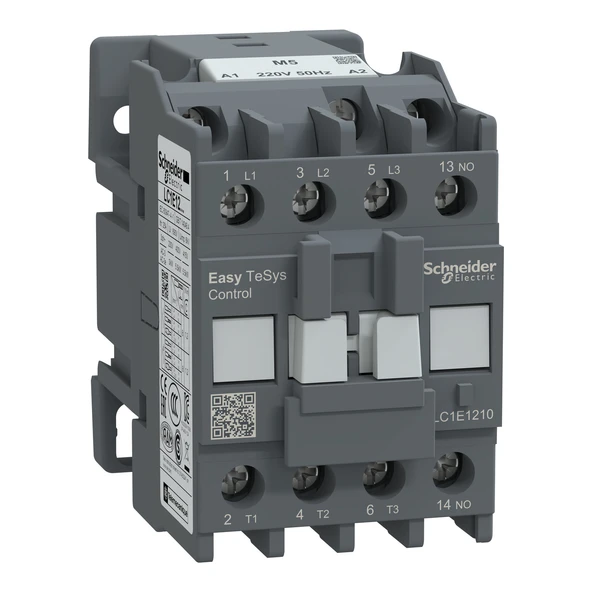 Schneider Electric LC1E1210M5 3X12A 5.5kW 220AC 1NA  Kontaktör ürün görseli 1