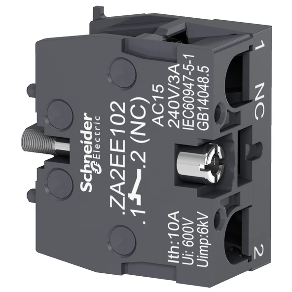 Schneider Electric ZA2EE102 1NK Kontak Blok ürün görseli 1