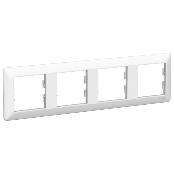 Schneider Electric EPH5805421 Asfora EM Beyaz Dörtlü Çerçeve ürün görseli 1