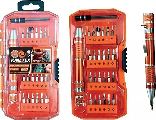 Kinetex Bits Uçlu Tornavida Seti (24 uç) ürün görseli 1