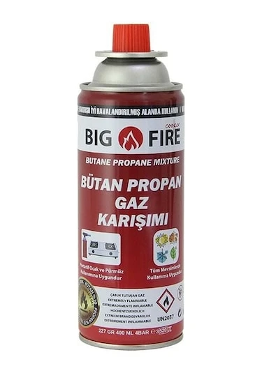 Big Fire Bütan Propan Gaz Karışımı ürün görseli 1