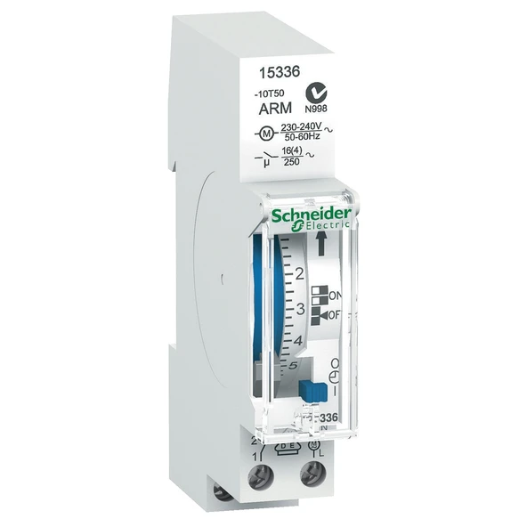Schneider Electric 15336 Mekanik Zaman Saati 24 Saatlik 16A ürün görseli 1