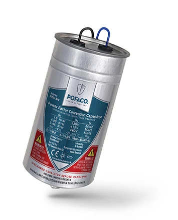 Pofaco 1,5 KVAR 230V Monofaze Silindir Kondansatör ürün görseli 1