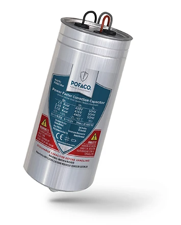 Pofaco 2,5 KVAR 400V Trifaze Silindir Kondansatör ürün görseli 1