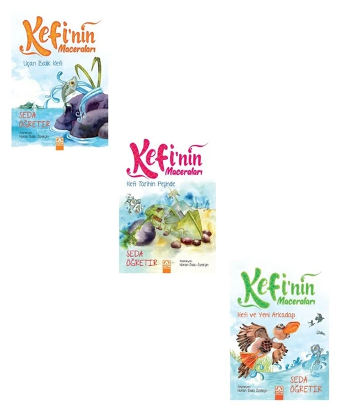 Seda Öğretir Kefinin Maceraları Seti (3 Kitap) ürün görseli 1