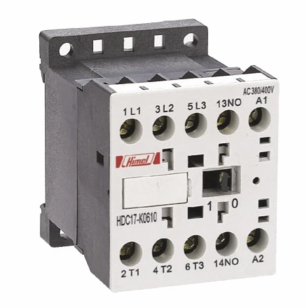 Himel HDC17K93001B7 3X9A MİNİ Kontaktör 1NC 24V AC ürün görseli 1