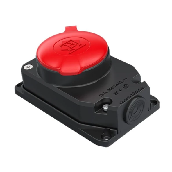 Byes 3X25A (3P+E) 380V Duvar Priz IP44 ürün görseli 1