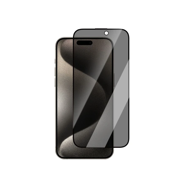 Vendas iPhone 17 Uyumlu Anti Static Privacy 5D Temperli Hayalet Cam Ekran Koruyucu ürün görseli 1