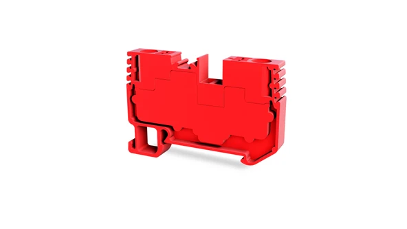 Tbloc PFT 4mm Kırmızı Push-İn Tek Katlı Klemens ürün görseli 1
