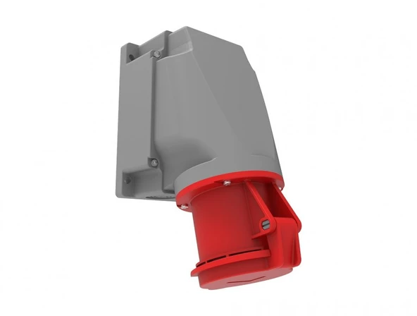 Bemis CEE Norm 5X63A 380V IP44 5K 90 Derece Eğik Duvar Prizi (RS) ürün görseli 1