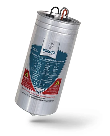 Pofaco 1 KVAR 400V Trifaze Silindir Kondansatör ürün görseli 1