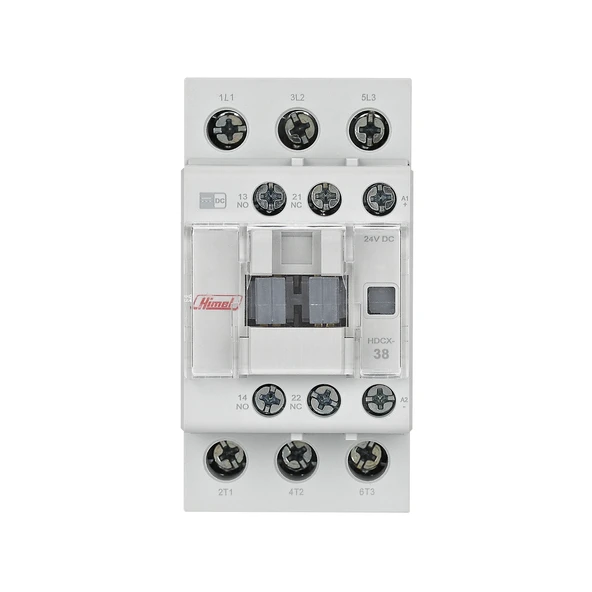 Himel 3x9A 4 kW Kontaktör 1NO+1NC 24V DC ürün görseli 1