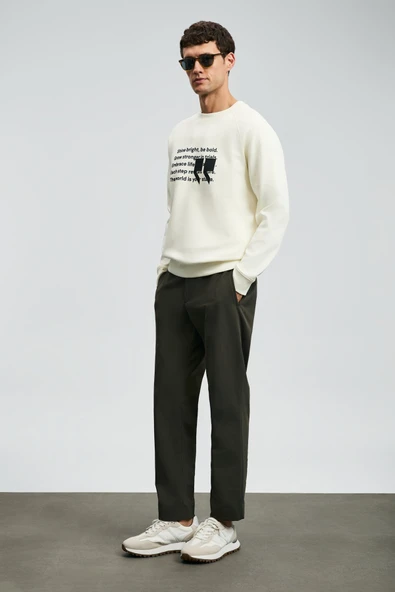 Lufian 112030174 Shadow Erkek Sweatshirt - Resim 7