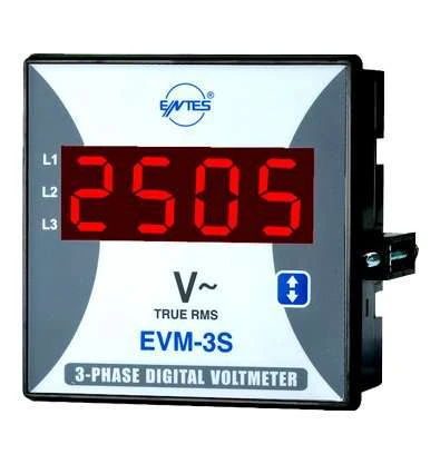 Entes M0029 EVM-3S-96 Elektronik Voltmetre M0028 ürün görseli 1