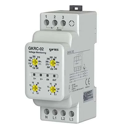 Entes M3952 GKRC-02 Aşırı-Düşük Gerilim Koruma Rölesi ürün görseli 1