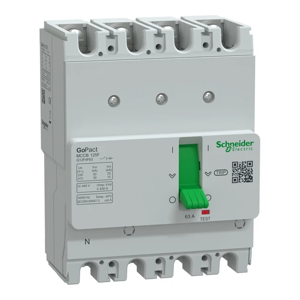 Schneider Electric G12F4F63 4x63A 30kA TMŞ Sabit GoPact ürün görseli 1