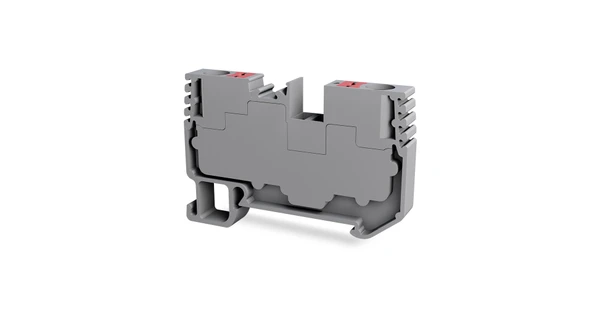 Tbloc PFT 4mm Gri Push-İn Tek Katlı Klemens 10'lu Paket ürün görseli 1