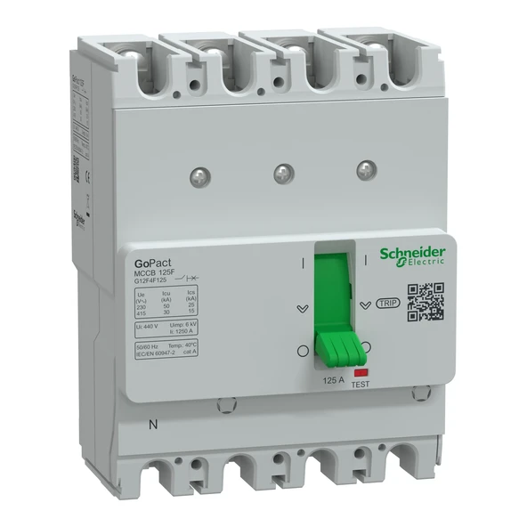 Schneider Electric G12F4F125 4x125A 30kA TMŞ Sabit GoPact ürün görseli 1
