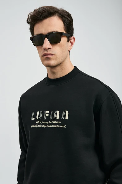 Lufian 112030178 Oracle Erkek Sweatshirt - Resim 5