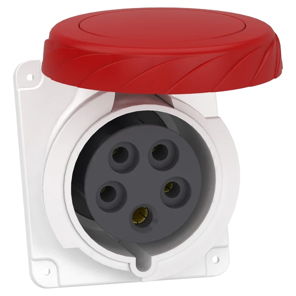 Schneider Electric PKF32F735 5X32A IP67 Eğik Makina Prizi ürün görseli 1