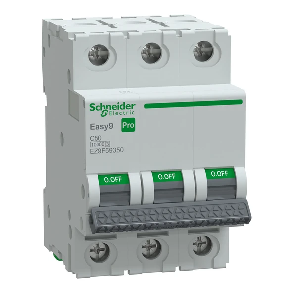 Schneider Electric EZ9F59350 3X50A C 10kA Otomatik Sigorta Easy9 Pro ürün görseli 1