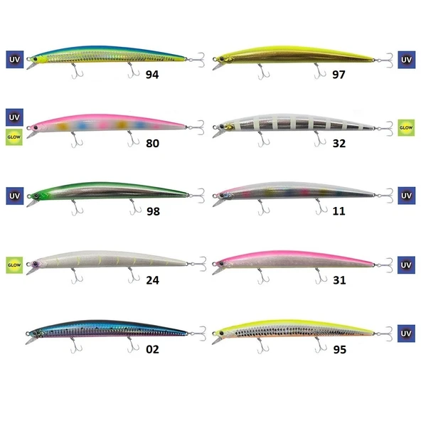 Kendo Seabass Minnow SS 182S 37.5gr Sinking Maket Yem ürün görseli 1