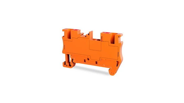 Tbloc PFT 2,5mm Turuncu Push-İn Tek Katlı Klemens 10'lu Paket ürün görseli 1