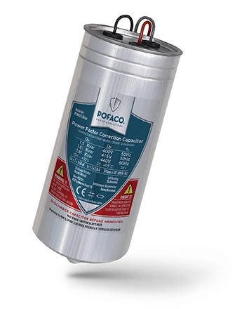 Pofaco 1,5 KVAR 400V Trifaze Silindir Kondansatör ürün görseli 1