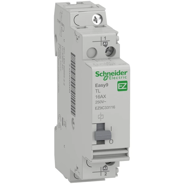 Schneider Electric EZ9C33116 1X16A 1NO Darbe Akım Rölesi Impuls ürün görseli 1