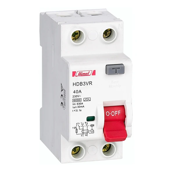 Himel HDB3VR232SC 2x32A 30mA Kaçak Akım Koruma Rölesi ürün görseli 1