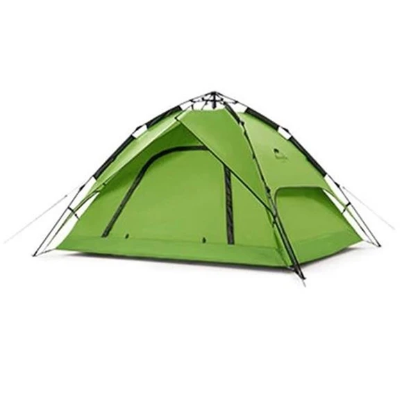 Naturehike 3 Kişilik Otomatik Kamp Çadırı Yeşil ürün görseli 1