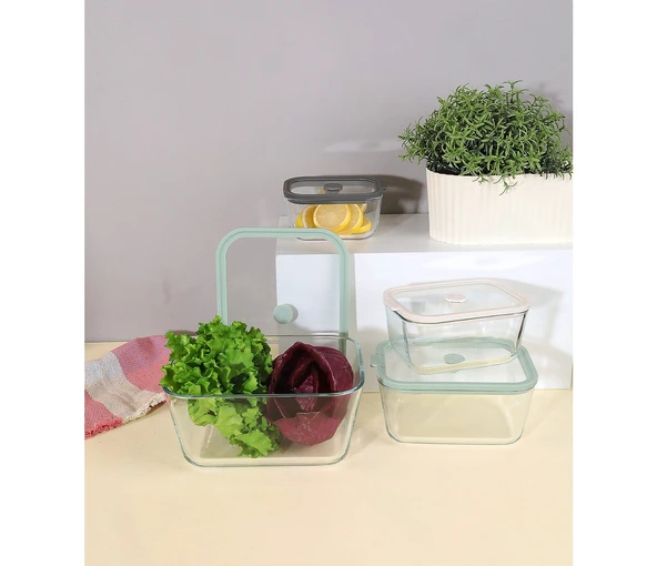 Fruta 800 ml Cam Saklama Kabı ürün görseli 1