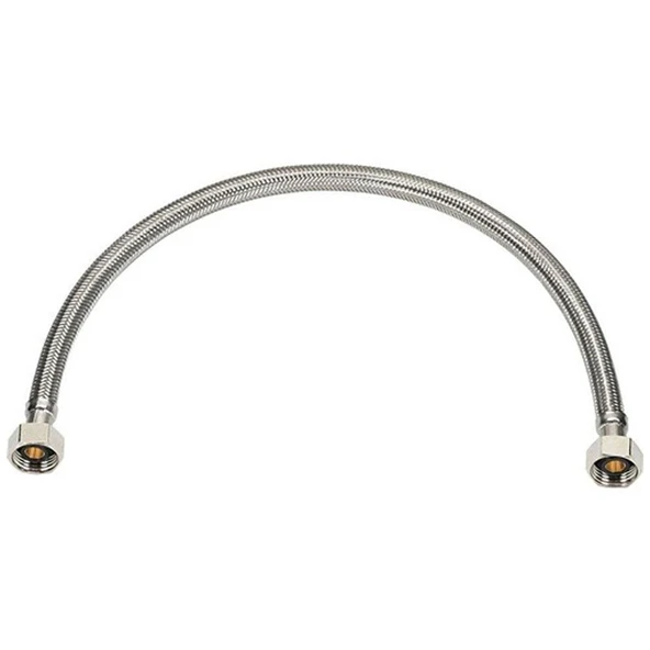Tel Örgü Flex Şofben Bağlantı Hortumu 3/4-3/4 50CM ürün görseli 1