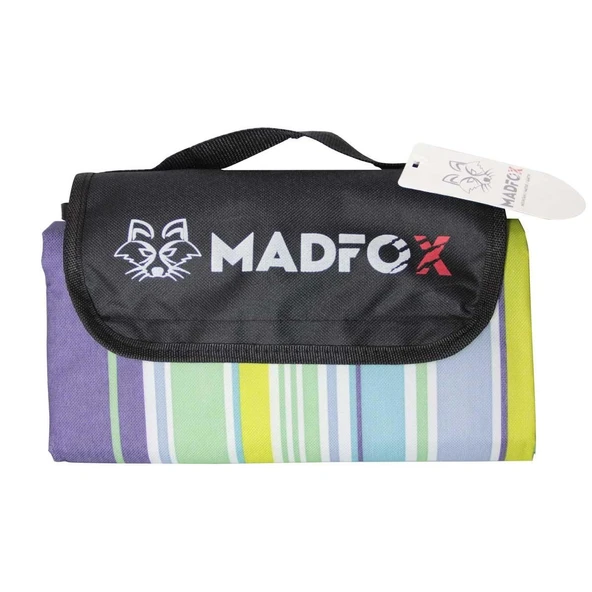 Madfox Skyloft Su Gecirmez Piknik Kamp Örtüsü Blue Stripe ürün görseli 1
